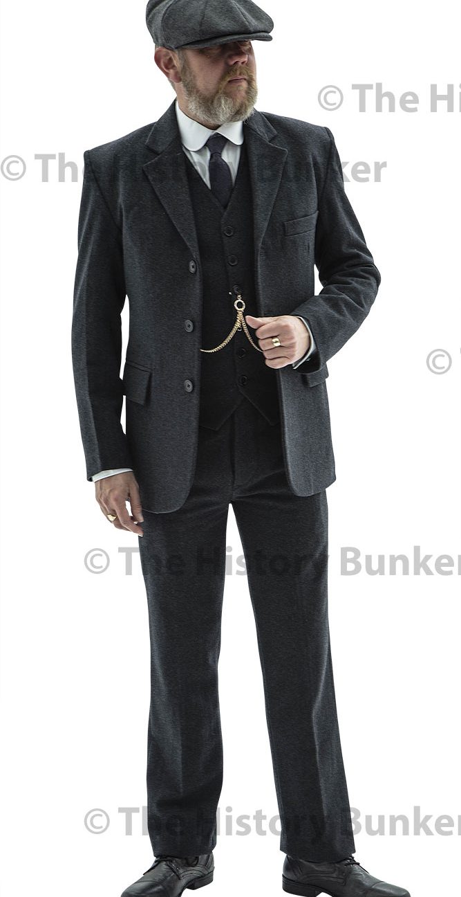 PEAKY BLINDER MENS SUIT JACKET